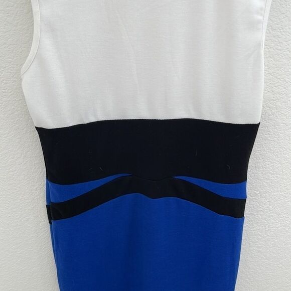 Sleeveless Block Color Mini Dress - Picture 2 of 3